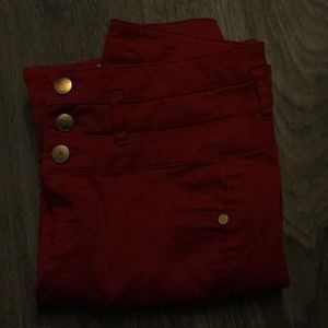 High wasted jeggings